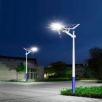 100W Split Aluminum Solar Street Light - Image 5