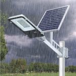 100W Split Aluminum Solar Street Light - Image 2