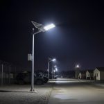 500W Split Aluminum Solar Street Light - Image 2