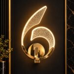 Glowing 6 Wall Light