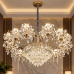 Crystal Bunch Style Chandelier
