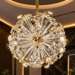 Crystal Floral Chandelier