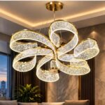 Modern Floral Chandelier