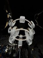 Double Circle Chandelier - Image 4