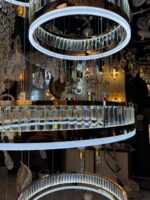 Modern Double Height Chandelier - Image 3